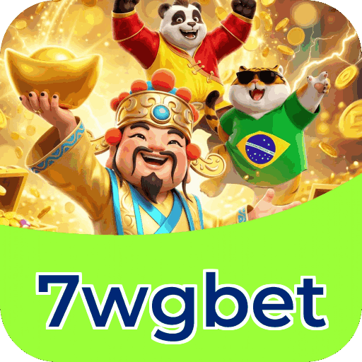 Interface do aplicativo 7wgbet mostrando jogos disponíveis no iOS e Android